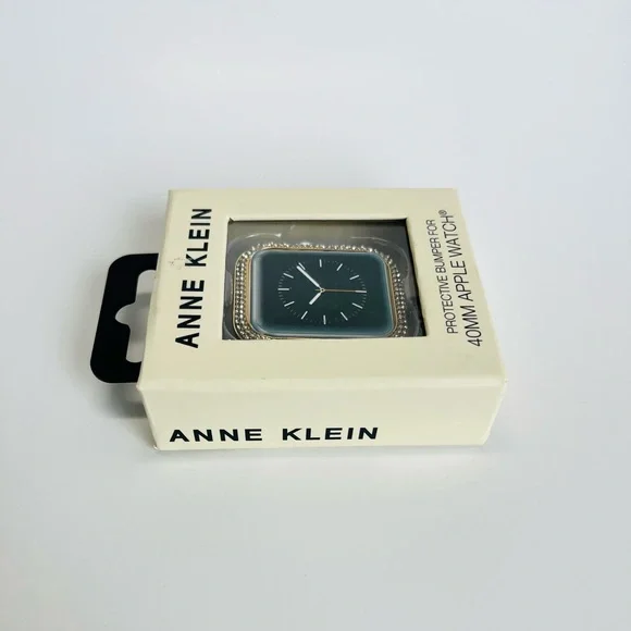Anne Klein Gold-Tone Protective Bumper for Apple Watch 40mm - Picture 3 of 6